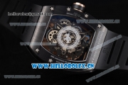 Richard Mille RM52-02 Horse Limited Miyota 9015 Automatic PVD Case with Skeleton Dial and Dot Markers Black Rubber Strap