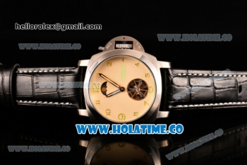 Panerai PAM 762 Firenze 1860 Asia Automatic Steel Case with Beige Dial and Arabic Numeral Markers