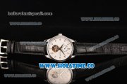 Patek Philippe Calatrava Tourbillon Swiss ETA 2824 Automatic Steel Case with Diamonds Markers and White Dial