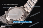 Rolex Daytona Chrono Swiss Valjoux 7750-SHG Automatic Full Steel with White Dial and Stick Markers - 1:1 Original (J12)