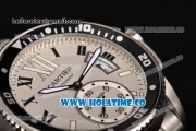 Cartier Calibre De Asia Automatic Full Steel with White Dial and Roman Numeral Markers