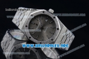 Audemars Piguet Royal Oak 41MM Asia Automatic Steel Case with Gray Dial Stick Markers and Steel Bracelet (EF)