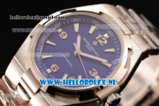 Vacheron Constantin Overseas Original 9015 Auto Steel Case with Blue Dial and Steel Bracelet - 1:1 Origianl (LF)