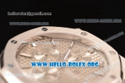 Audemars Piguet Royal Oak Chronograph Miyota OS10 Quartz Steel Case with Grey Dial and Steel Bracelet