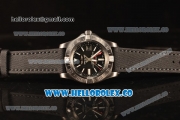 Breitling Avenger II GMT Black Dial With Swiss ETA 2836 Automatic Leather Strap Best Edition A17318101B1X2