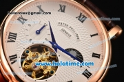 Patek Philippe Grand Complitcations Asia Automatic Rose Gold Case with Black Roman Numeral Markers and White Dial