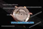 Audemars Piguet Jules Audemars Tourbillon Asia Automatic Rose Gold Case with Black Dial and Stick Markers