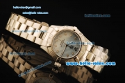 Tag Heuer Aquaracer Swiss Quartz Movement Full Steel with Blue Dial and Diamond Markers