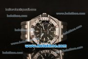 Audemars Piguet Royal Oak Offshore Diver Asia 2813 Automatic Steel Case with Diamonds Bezel and Black Dial