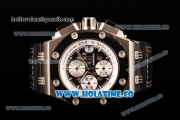 Audemars Piguet Rubens Barrichello Swiss Valjoux 7750 Automatic Steel Case with Skeleton Dial and White Stick Markers - 1:1 Original (JF)