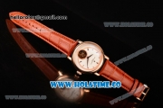 Vacheron Constantin Malte Tourbillon Asia Automatic Rose Gold Case with Stick Markers and White Dial