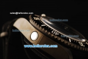 Rolex Sea-Dweller Pro-Hunter Rolex 3135 Automatic Movement PVD Case with Black Dial and Black Nylon Strap