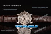 Mido Dorada Miyota Quartz Steel Case with Roman Numeral Markers and White Dial