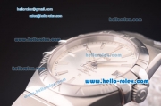 Omega Constellation Asia 2813 Automatic Full Steel Case with Silver Dial