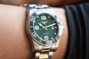 TW high quality copy Longines Concas Green Water Ghost L3.781.4.06.6 TW high quality copy Longines Concas Green Water Ghost L3.781.4.06.6