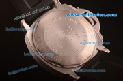 Panerai Chrono Pam 251 Luminor Daylight Automatic Steel Case with White Dial and Black Rubber Strap-7750 Coating
