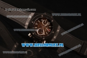 Hublot Big Bang Unico Chrono Swiss Valjoux 7750 Automatic PVD Case with Skeleton Dial and Black Rubber Strap - 1:1 Original