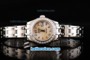 Rolex Datejust Oyster Perpetual Automatic Diamond Bezel with MOP Dial and Diamond Marking-Lady Model