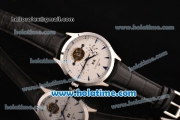 Jaeger-LECoultre Master Asia Automatic Steel Case with Blue Sitck Markers and White Dial