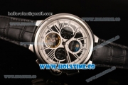 Cartier Ballon Bleu De Tourbillon Asia Automatic Steel Case with Black Dial and Roman Numeral Markers