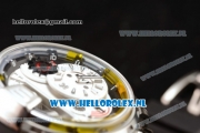 HYT H1 Titanium Clone HTY Cal.101 Manual Winding Steel Case with White Dial and Black Rubber Strap