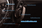 Hublot King Power Swiss ETA 2836 Automatic Carbon Fiber Case with Black Dial and Black Rubber Strap