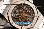 Audemars Piguet Royal Oak 41MM Asia Automatic Full Steel with Silver Markers and Skeleton Dial