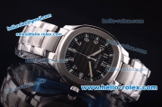 Patek Philippe Aquanaut Swiss ETA 2824 Automatic Full Steel and Black Dial