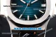 Patek Philippe Nautilus Jumbo Swiss ETA 2824 Automatic Stainless Steel Case/Bracelet with Blue Dial and Stick Markers (BP)