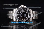 Rolex Submariner Miyota 8215 Automatic Steel Case/Bracelet with Black Dial and Dot Markers