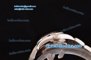 Rolex Datejust Lady 2813 Automatic Steel Case with Grey MOP Dial Stianless Steel Strap and Diamond Markers