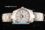 Rolex Datejust II Oyster Perpetual Swiss ETA 2836 Automatic Movement Full Steel with White Dial and White Stick Markers