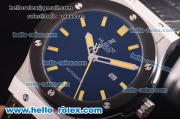 Hublot Classic Fusion Automatic Steel Case with PVD Bezel and Yellow Markers-ETA Coating