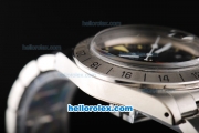 Rolex Explorer II Swiss ETA 2836 Automatic Movement Working GMT with Black Dial-Yellow Stick Markers