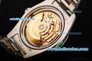 Rolex Milgauss Swiss ETA 2836 Automatic Movement Full Steel with White Dial and White Stick Markers