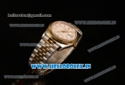 Rolex Datejust 37mm Swiss ETA 2836 Automatic Two Tone with White Dial and Stick Markers