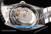 Rolex Day-Date Swiss ETA 2836 Automatic Stainless Steel Case/Bracelet with Blue Dial and Stick Markers (BP)