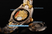 Tag Heuer Link 200 Meters Swiss Quartz Movement Black Dial with Gold Stick Markers and Two Tone Strap