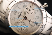 Breguet Type XX Aeronavale Swiss Valjoux 7750 Automatic Movement Full Steel with White Dial and Arabic Numerals