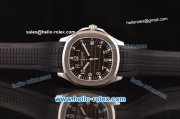 Patek Philippe Aquanaut Swiss ETA 2836 Automatic Steel Case with Chocolate Dial and Black Rubber Strap