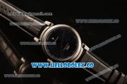 IWC Da Vinci Swiss ETA 2892 Automatic Steel Case with Black Dial White Stick Markers and Genuine Leather Strap