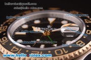 Rolex GMT-Master II Swiss ETA 2836 Automatic Movement Two Tone with Ceramic Bezel and 18K Gold Strap