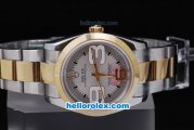 Rolex Air-King Oyster Perpetual Automatic Two Tone with White Dial-New Version