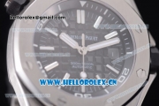 Audemars Piguet Royal Oak Offshore Diver Asia Automatic Steel Case Black Dial Black Rubber Strap and Stick Markers