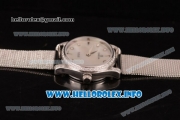 Omega De Ville Prestige Miyota Quartz Stainless Steel Case/Bracelet with White MOP Dial Diamonds Markers