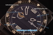 Bell & Ross BR 03 Aviation Original Quartz PVD Case with Black Dial and Black Rubber Strap 1:1 Original