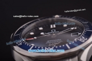 Omega Seamaster James Bond 007 Automatic Blue Bezel with Black Dial