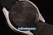 Tag Heuer Mikrogirder 2000 Chronograph Miyota Quartz Steel Case with PVD Bezel - Silver Dial