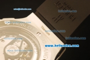 Hublot Big Bang Chronograph Hub 4100 Steel Case with Ceramic Bezel and Carbon Fiber Dial-1:1 Original