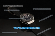 Hublot Big Bang Chrono Swiss Valjoux 7750 Automatic Steel/PVD Case Black Dial With Stick/Arabic Numeral Markers Black Rubber Strap